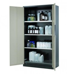 Armadio di sicurezza per prodotti chimici CS-CLASSIC con porte ad ante  Armadio per prodotti chimici CS.195.054