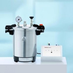 CertoClav Essential  Tipo Essential Capacità 12 Litri Diam. 24 mm Altezza  interna 260 mm