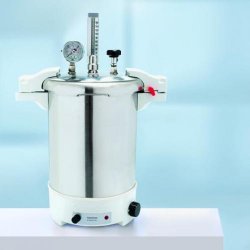 CertoClav Classic  Tipo Classic 115°/121° Capacità 18 Litri Diam. 26 mm Altezza  interna 350 mm