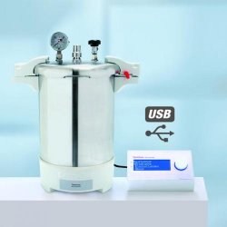 CertoClav MultiControl 2  Tipo MultiControl 2 Capacità 18 Litri Diam. 260 mm Altezza  interna 350 mm