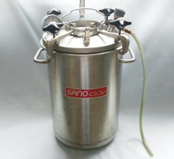 Autoclave portatile senza riscaldamento  Tipo LaS-3-20 Ø  est. 400 mm Altezza 590 mm Ø int. 260 mm Altezza  interna 400 mm