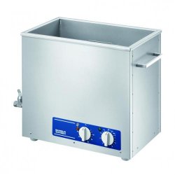 Bagno ad ultrasuoni ad alta potenza SONOREX SUPER RK 1028 CH + RK 1050 CH   Tipo RK 1028 CH / 115V Potenza massima HF 300 W eff