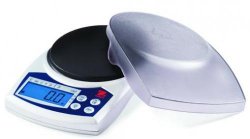 Bilance portatili serie JE  Tipo JE120 Portata 120 g Precisione 0,1 g Dimens. Piatto 83x76 mm