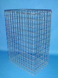 Cestino per rifiuti in inox