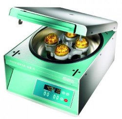 Centrifughe da banco UNIVERSAL 320 / 320 R Tipo 1624 Rotore oscillante per max. 4 x 100 ml o 4 vetrini preparati senza conteni