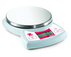 Bilance elettroniche portatili serie CS  Tipo CS200 Portata 200 g Precisione 0,1 g Dimens. Piatto 146 x 133 mm