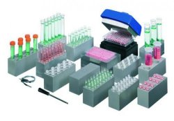 Blocchi termostatici digitali, QB, per serie QBA, QBD, QBH  Tipo QB-50 Per provette diam. 50 ml mm N° di  fori 4