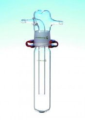 Trappole di condensazione, borosilicato 3.3, due pezzi  Capacità 100 ml Cono 29/32 NS Raccordo 29/32 NS Connessione NS 29