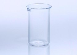BEAKER, Quarzo, forma ALTA  Capacità 100 ml Ø  est. 45 mm Altezza 80 mm