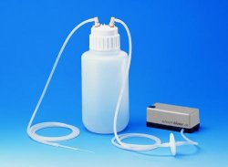 Sistema di aspirazione  EcoVac  Tipo Bottiglia di ricambio 2 l completa di Tappo a vite con 2 ganci auto-chiudenti Capacità  Li