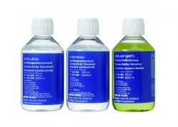 Soluzioni Redox di calibrazione  Potenziale Redox a 25°C 220 mV, UH = 427 mV Valore  pH 7 Volume 250 ml