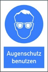 Segnali di obbligo  Usare leggere protezioni per le vie respiratorie Diam. 200 mm
