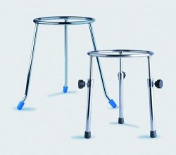 Sostegno a treppiede  Diam. 125 mm altezza regolabile min. 200mm / max. 250mm