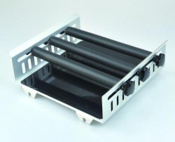 Accessori per agitatori lineari ed orbitali RS-OS/RS-LR  Tipo RSS-E 100 accessorio universale con rulli di fissaggio per OS/LS