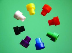 Tappi di chiusura per tubi NMR 5mm  Tappi di chiusura NMR per tubi 5mm Colore blu