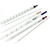 Pipette Sierologiche, PS, Involucro Carta / Plastica  Capacità 50 ml Grad. 2/10 ml Scala  aggiuntiva 10 ml Codice colore 0,75