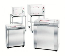 Autoclavi da laboratorio linea-D Tipo 3850 ELV-D Camera Ø x altezza 380 x 490 mm Capacità 72 litri Dimensioni (L x P x H) 730