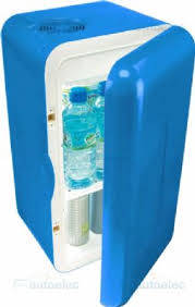 WAECO DOMETIC - F16 Minifridge frigo termoelettrico 230V colore Azzurro - 15 Lt.