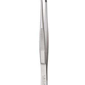 Narrow Pattern Forceps - Serrated/Curved/12cm