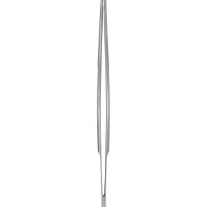 Alternative view of Narrow Pattern Forceps - Serrated/Curved/12cm