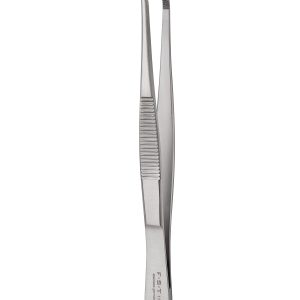 Narrow Pattern Forceps - Serrated/Curved/13cm