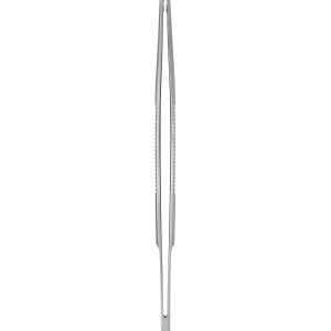 Alternative view of Narrow Pattern Forceps - Serrated/Curved/13cm