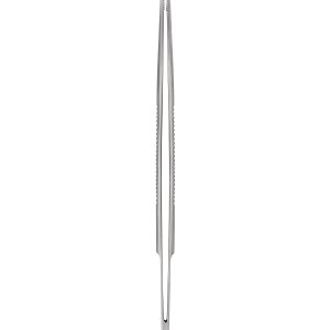 Alternative view of Narrow Pattern Forceps - Serrated/Curved/14.5cm