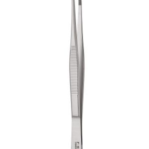 Narrow Pattern Forceps - Serrated/Curved/16cm