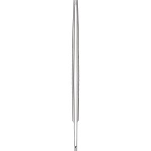 Alternative view of Narrow Pattern Forceps - Serrated/Curved/18cm
