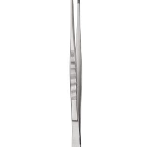 Narrow Pattern Forceps - Serrated/Curved/20cm