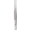 Potts-Smith Forceps - Serrated/Curved/18cm