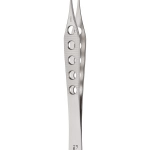 Micro-Adson Forceps - Fenestrated Handle1x2 Teeth/Straight/12cm