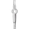 Octagon Forceps - Serrated/Curved/9.5cm