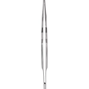 Alternative view of Octagon Forceps - Serrated/Curved/9.5cm