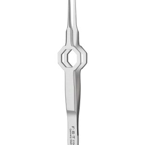 Octagon Forceps - 1x2 Teeth/Straight/9.5cm