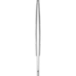 Alternative view of Graefe Forceps - Serrated/Angled/10cm