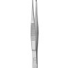 Graefe Forceps - Serrated/Curved/10cm