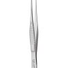 Graefe Forceps - 1x2 Teeth/Straight/10cm