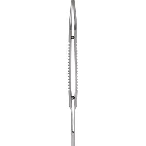 Alternative view of Delicate Forceps - Smooth/Angled 45°/9cm