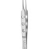 Bishop-Harmon Forceps - 1x2 Teeth/Straight/8.5cm