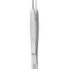 Arched Tip Forceps - Straight/10cm