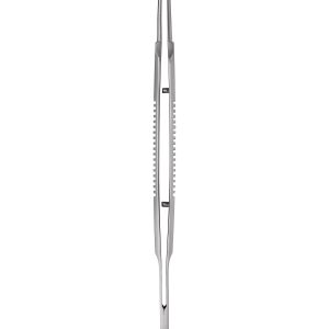 Alternative view of Arched Tip Forceps - Straight/10cm