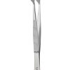 Cover Glass Forceps - Smooth/Angled/10.5cm
