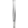 Cover Glass Forceps - Smooth/Straight/10.5cm