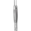 Bonn Micro Forceps - 1x2 Teeth/Straight/7cm