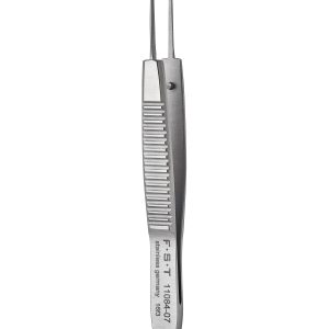 Bonn Micro Forceps - 1x2 Teeth/Straight/7cm