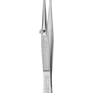 Ring Forceps - with Screw/Smooth/Straight/9cm