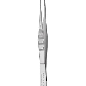 Extra Fine Graefe Forceps - Serrated/Straight/10cm