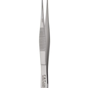 Extra Fine Graefe Forceps - Smooth/Slightly Curved/10cm