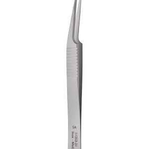 Dumont 5 Forceps - Micro-Blunted Standard Tips/Off Center/Inox/11cm
